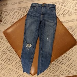 Madewell Curvy High Rise Skinny jeans